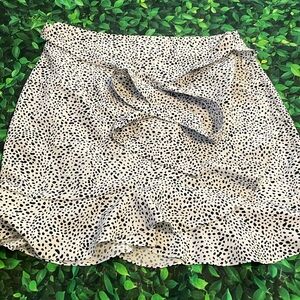Animal Print wrap skirt XL/12